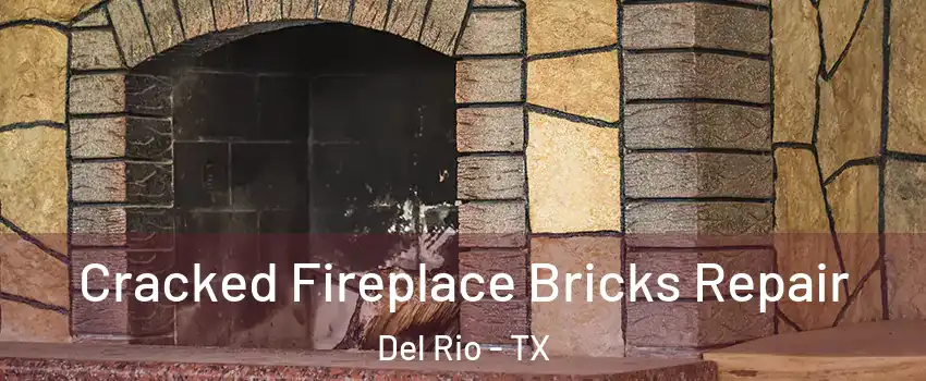  Cracked Fireplace Bricks Repair Del Rio - TX