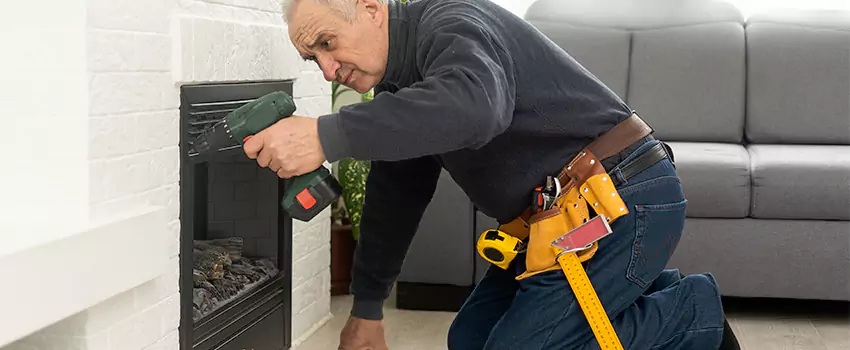 New Indoor Fireplace Installation in Del Rio, Texas