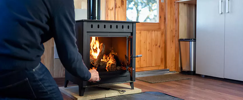 Open Hearth Wood Fireplace Installation in Del Rio, TX