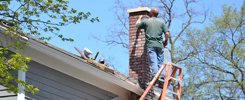 Vinyl and PVC Chimney Flashing Installation in Del Rio, TX