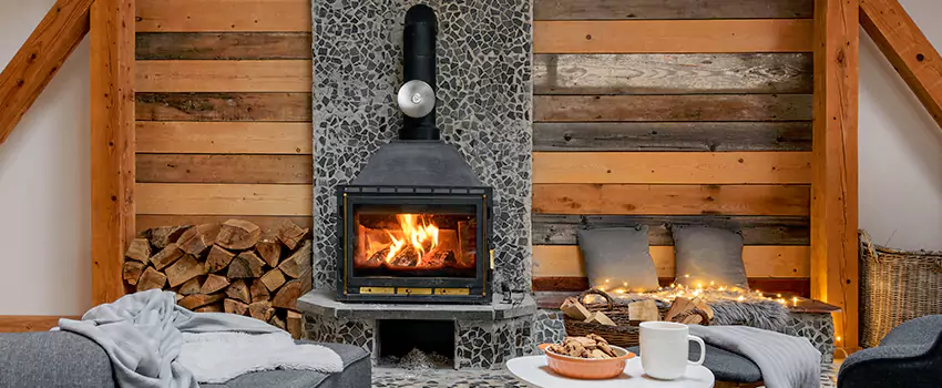 Thelin Hearth Products Direct Vent Gas Stove Fireplace Inspection in Del Rio, Texas
